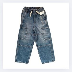 NWT Gap Kids Denim Cargo Pants